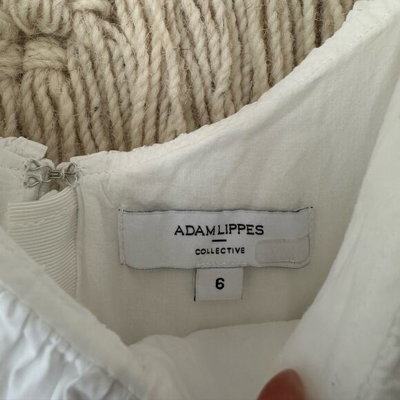 Adam Lippes Eyelet Ruffle Dress - Picture 3 of 9